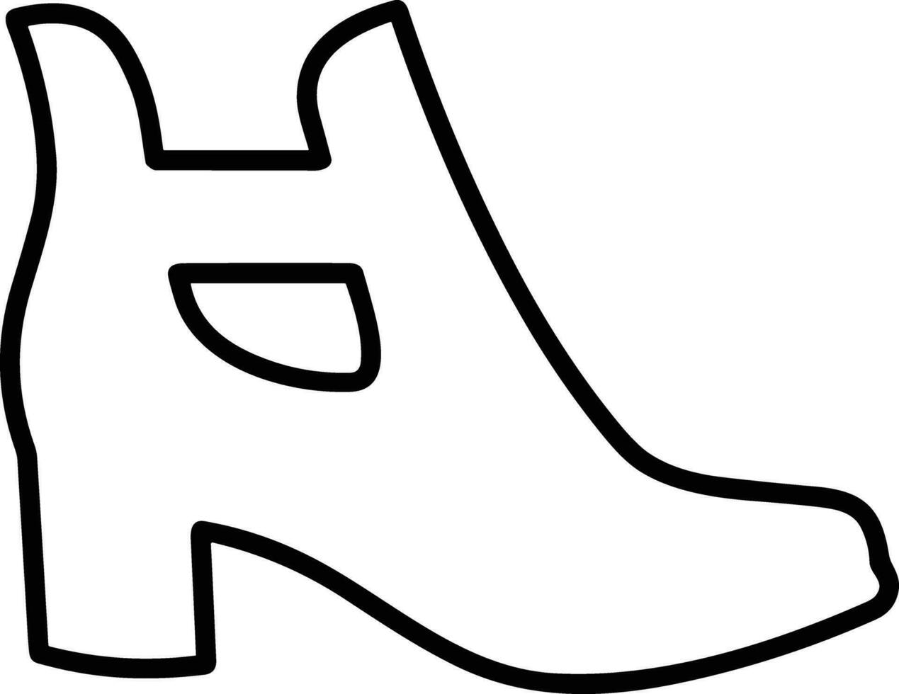 Boots symbol icon vector image. Illustration of the boot footwear shoe design image. EPS 10