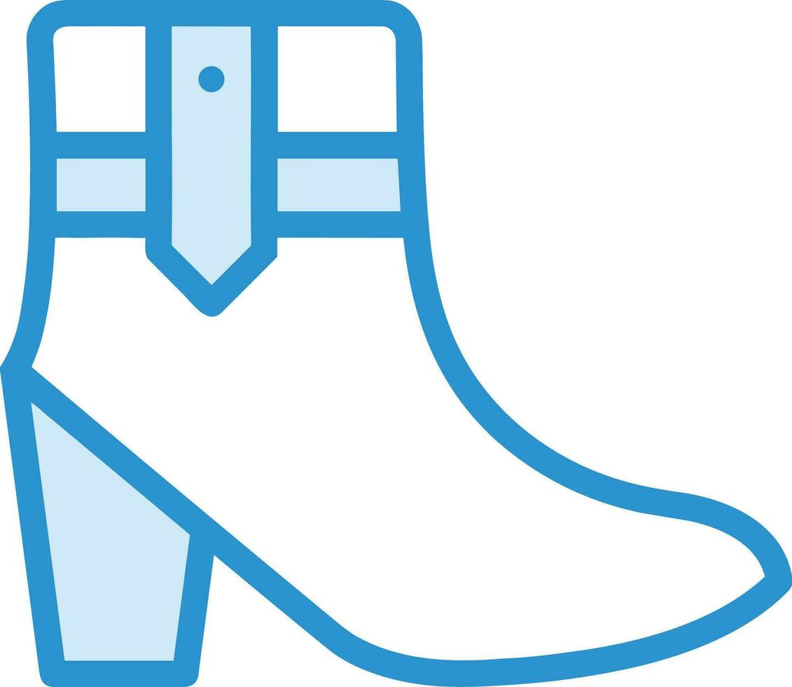 Boots symbol icon vector image. Illustration of the boot footwear shoe design image. EPS 10