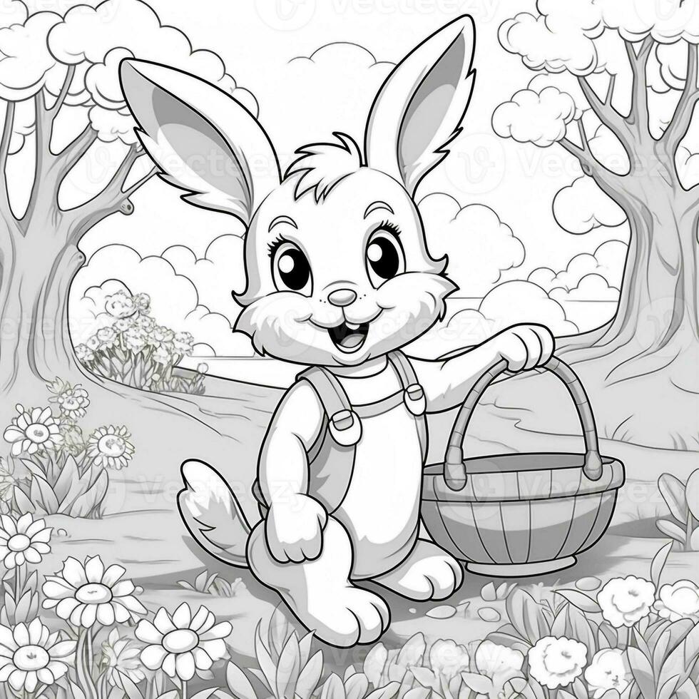 Easter Coloring Pages photo