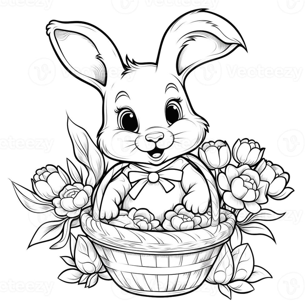 Easter Coloring Pages photo