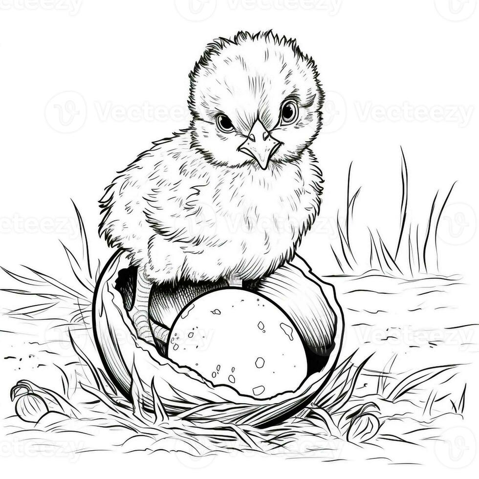 Easter Coloring Pages photo