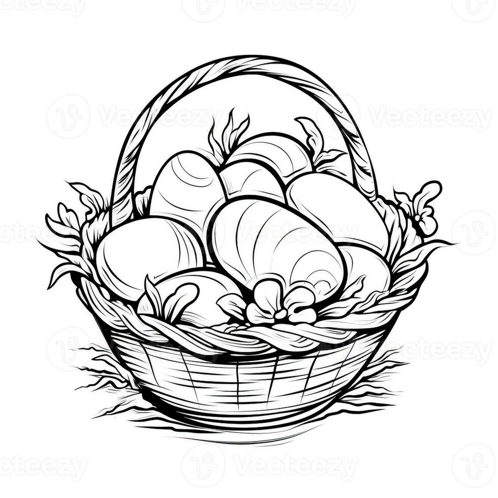 Easter Coloring Pages photo