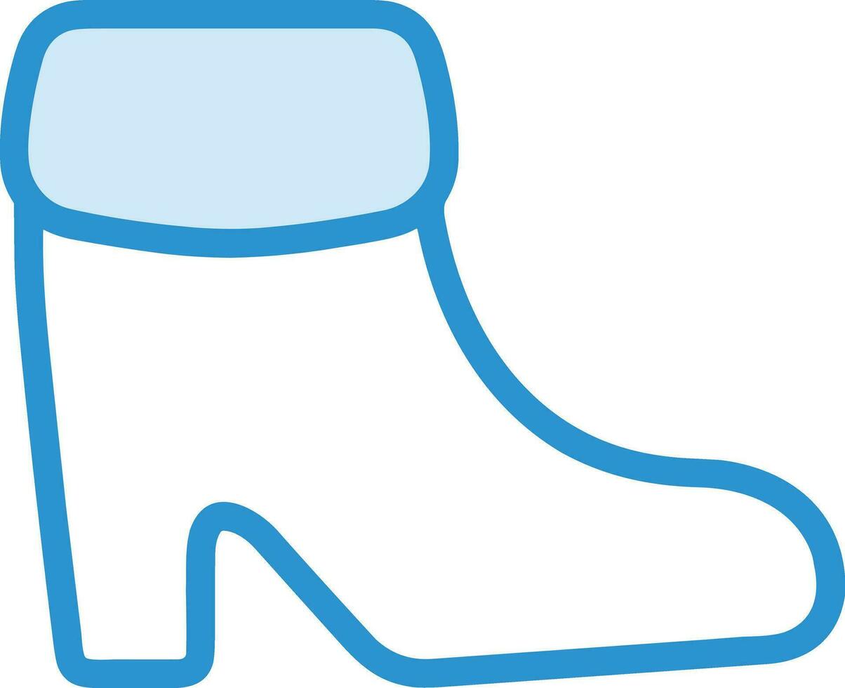 Boots symbol icon vector image. Illustration of the boot footwear shoe design image. EPS 10