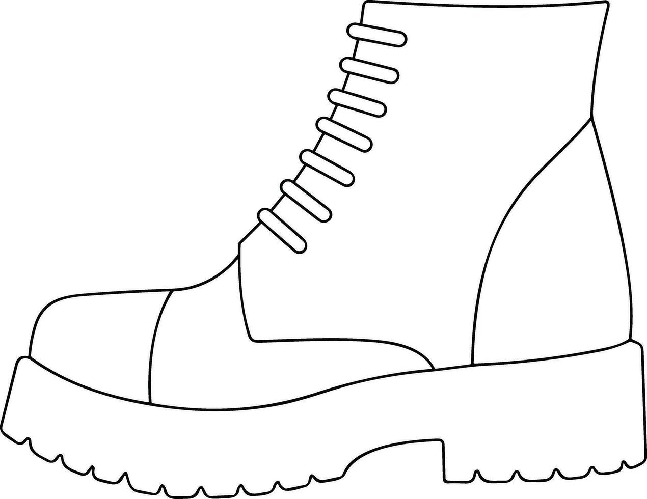 botas símbolo icono vector imagen. ilustración de el bota calzado zapato diseño imagen. eps 10