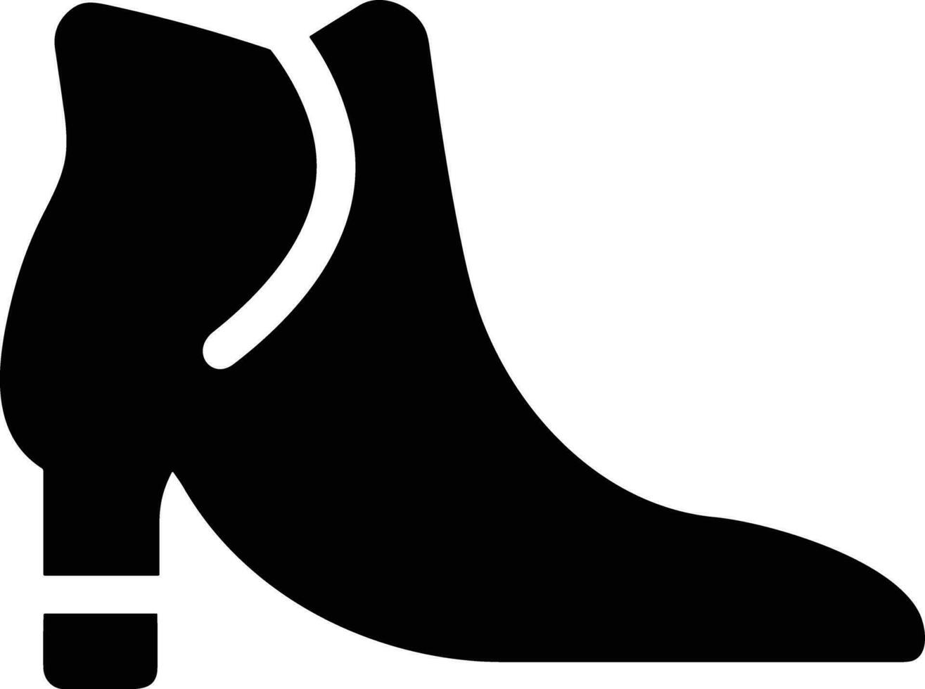 Boots symbol icon vector image. Illustration of the boot footwear shoe design image. EPS 10