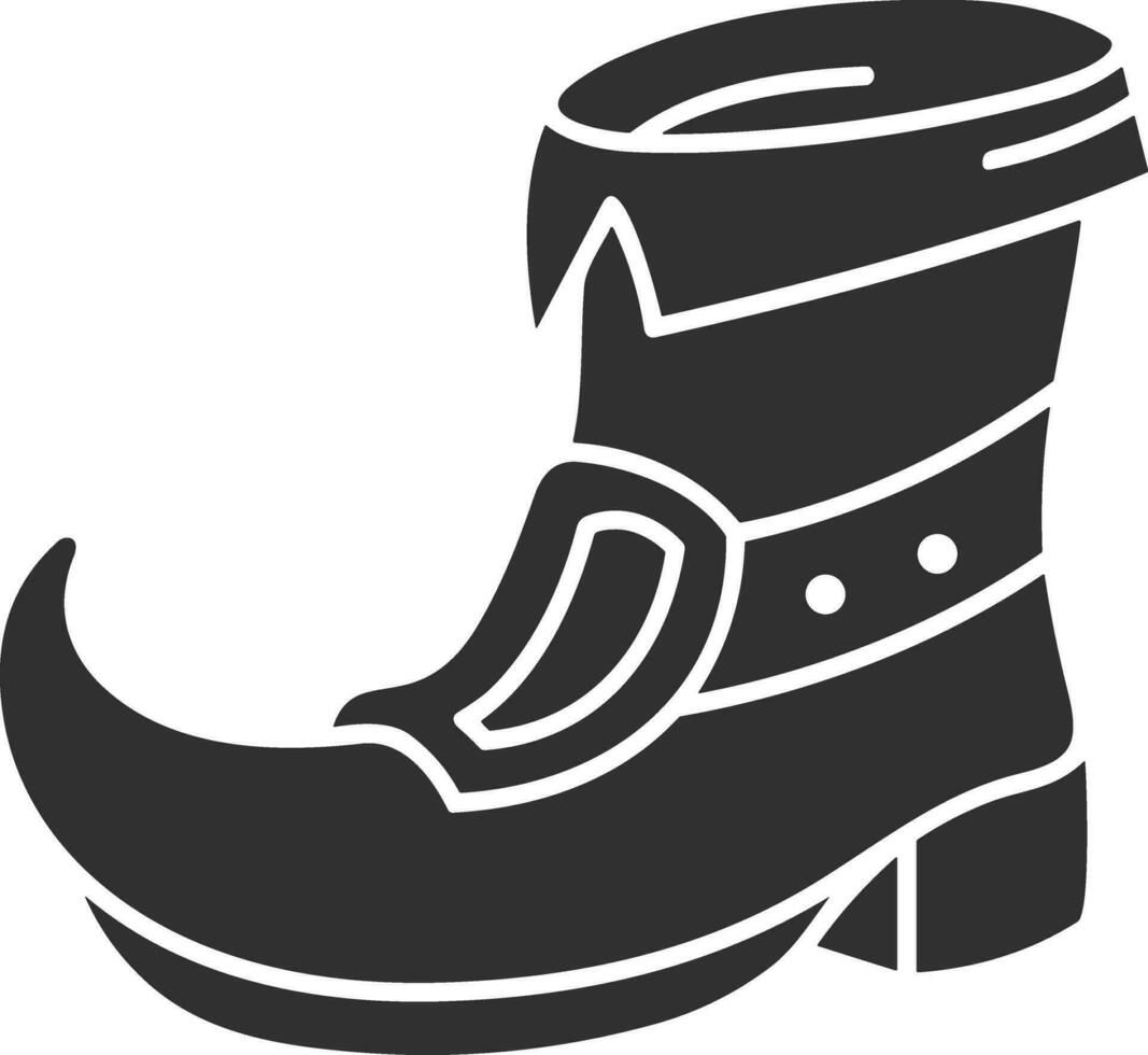 botas símbolo icono vector imagen. ilustración de el bota calzado zapato diseño imagen. eps 10