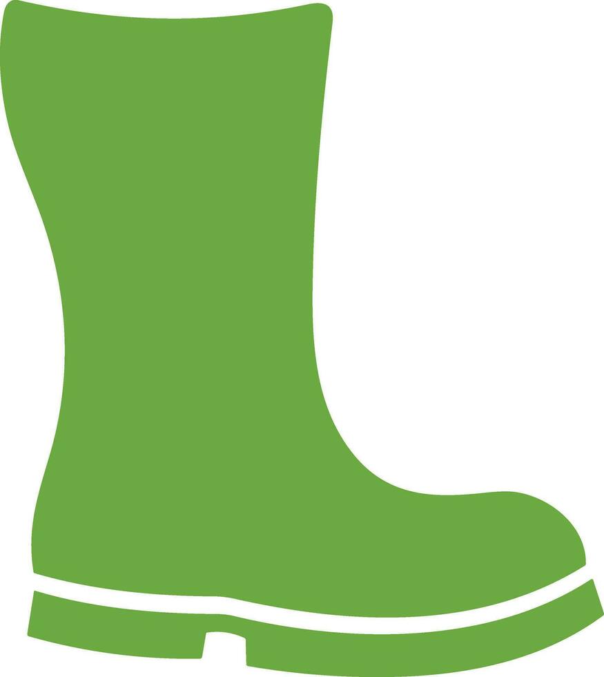 Boots symbol icon vector image. Illustration of the boot footwear shoe design image. EPS 10