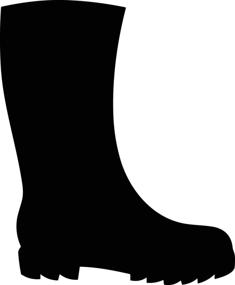 Boots symbol icon vector image. Illustration of the boot footwear shoe design image. EPS 10