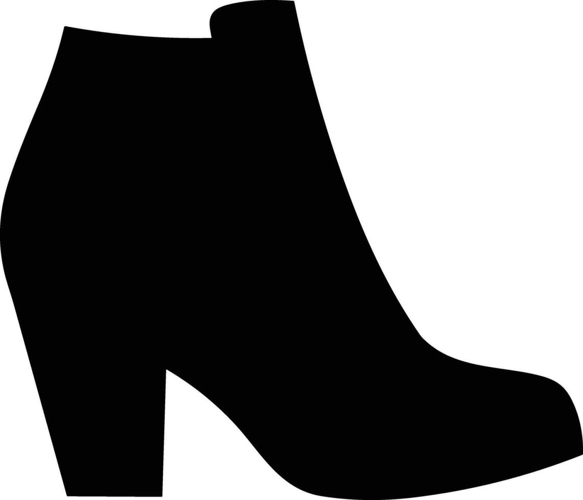 Boots symbol icon vector image. Illustration of the boot footwear shoe design image. EPS 10