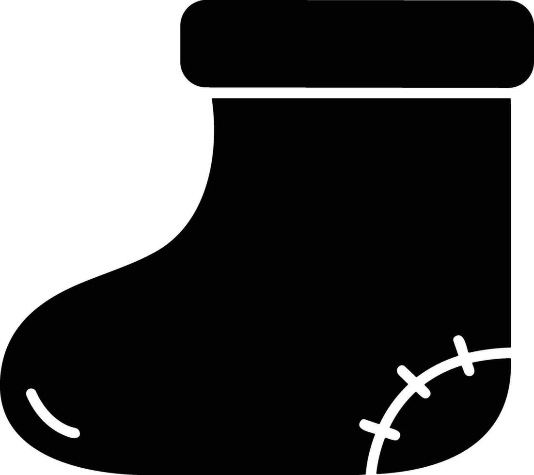 Boots symbol icon vector image. Illustration of the boot footwear shoe design image. EPS 10