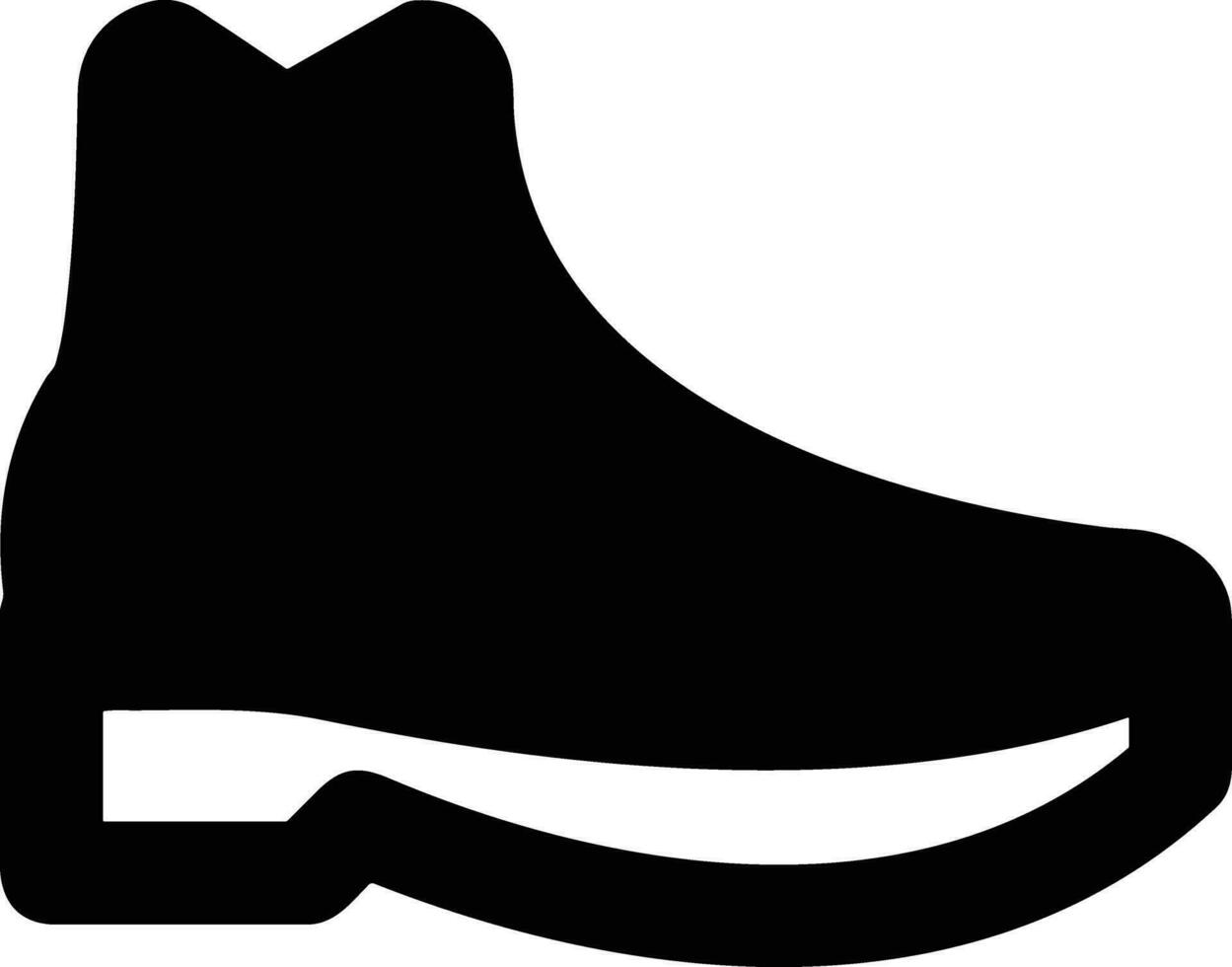 Boots symbol icon vector image. Illustration of the boot footwear shoe design image. EPS 10