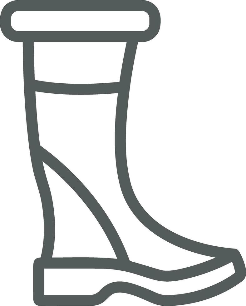 Boots symbol icon vector image. Illustration of the boot footwear shoe design image. EPS 10