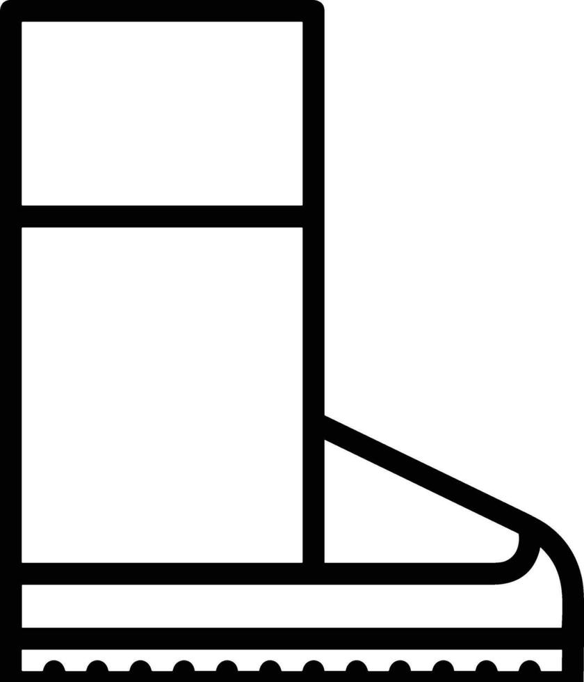 Boots symbol icon vector image. Illustration of the boot footwear shoe design image. EPS 10