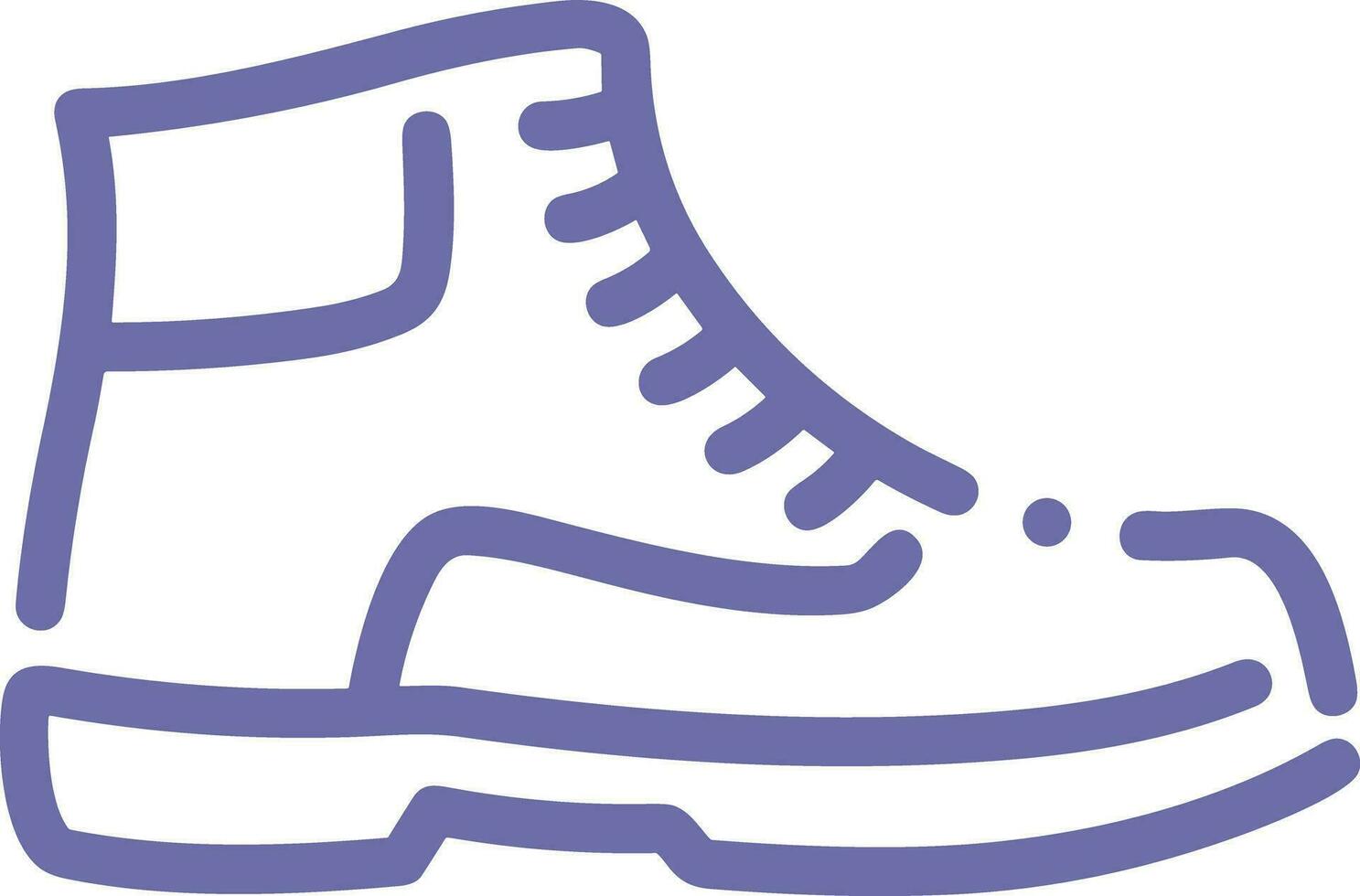 Boots symbol icon vector image. Illustration of the boot footwear shoe design image. EPS 10