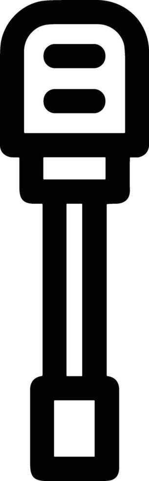 Screwdriver repair icon symbol vector image. Illustration of the fix toolkit design image. EPS 10