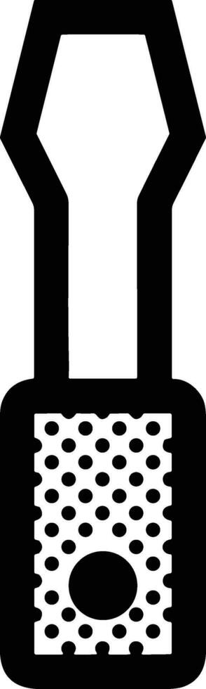 Screwdriver repair icon symbol vector image. Illustration of the fix toolkit design image. EPS 10