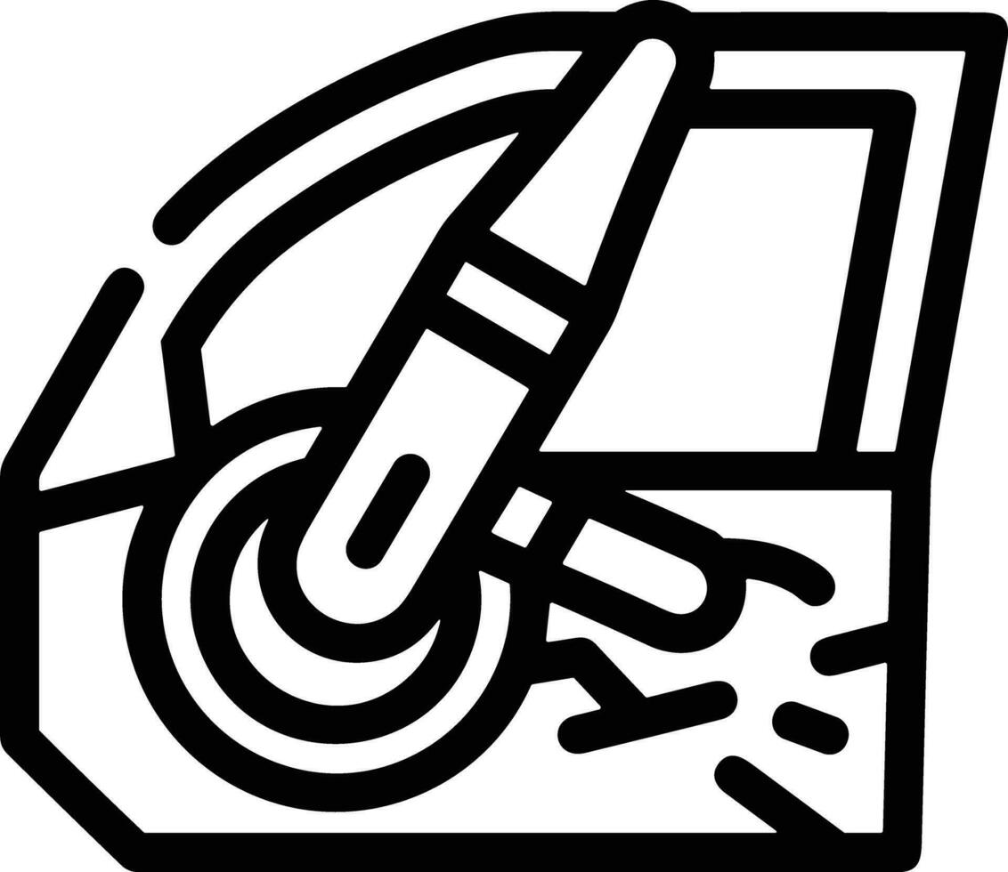 Screwdriver repair icon symbol vector image. Illustration of the fix toolkit design image. EPS 10