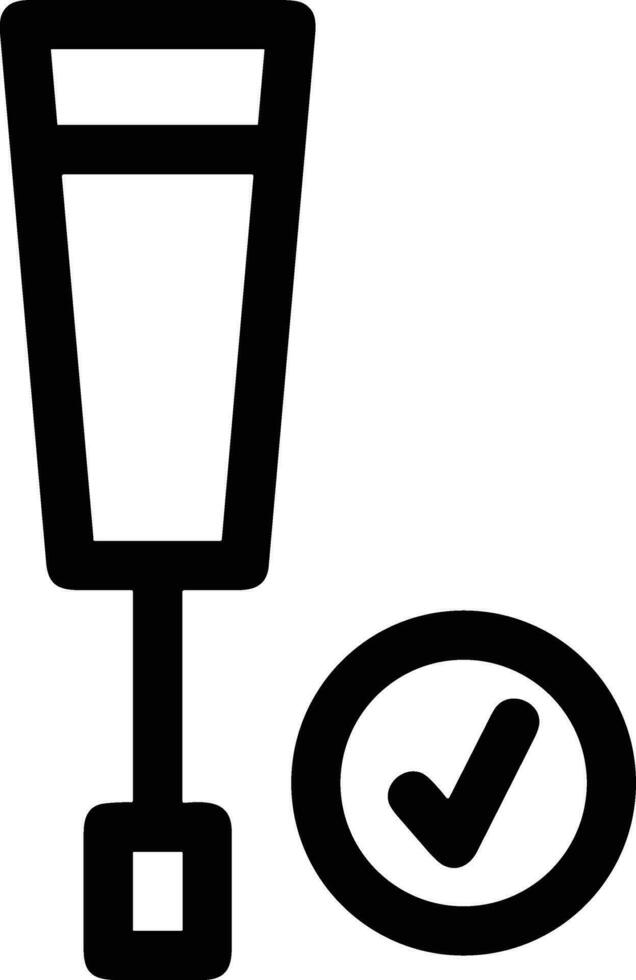 Screwdriver repair icon symbol vector image. Illustration of the fix toolkit design image. EPS 10