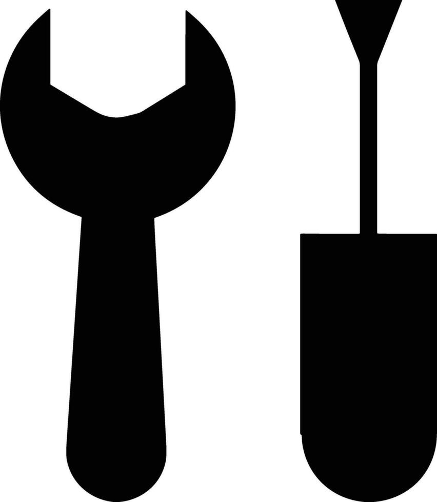 Screwdriver repair icon symbol vector image. Illustration of the fix toolkit design image. EPS 10