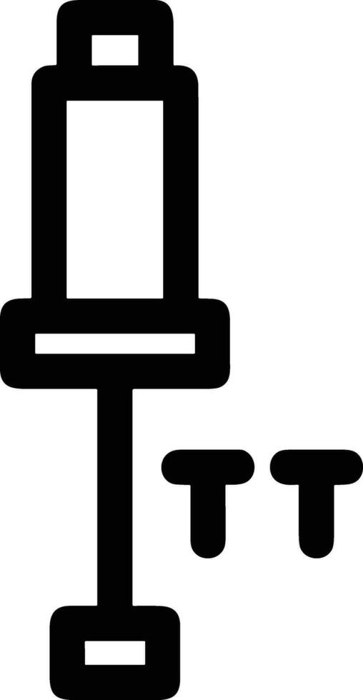 Screwdriver repair icon symbol vector image. Illustration of the fix toolkit design image. EPS 10