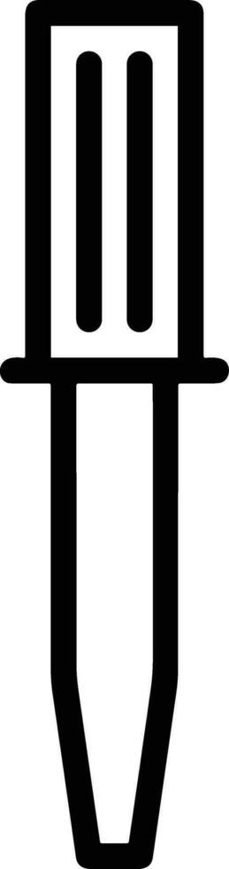 Screwdriver repair icon symbol vector image. Illustration of the fix toolkit design image. EPS 10