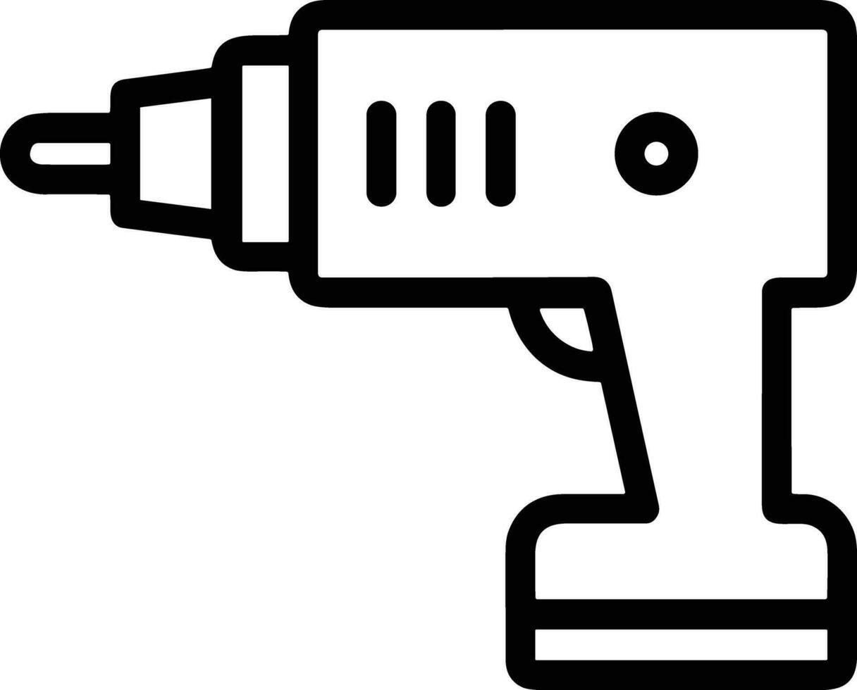 Screwdriver repair icon symbol vector image. Illustration of the fix toolkit design image. EPS 10