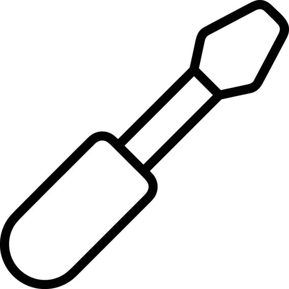 Screwdriver repair icon symbol vector image. Illustration of the fix toolkit design image. EPS 10