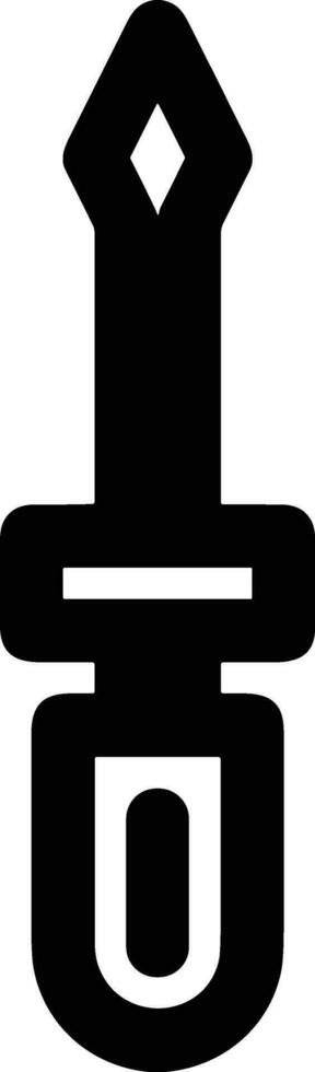 Screwdriver repair icon symbol vector image. Illustration of the fix toolkit design image. EPS 10