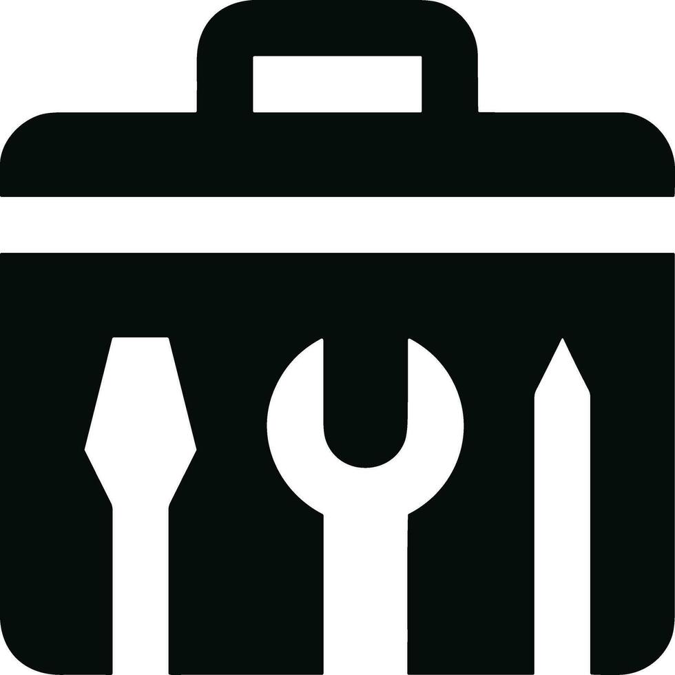 Screwdriver repair icon symbol vector image. Illustration of the fix toolkit design image. EPS 10