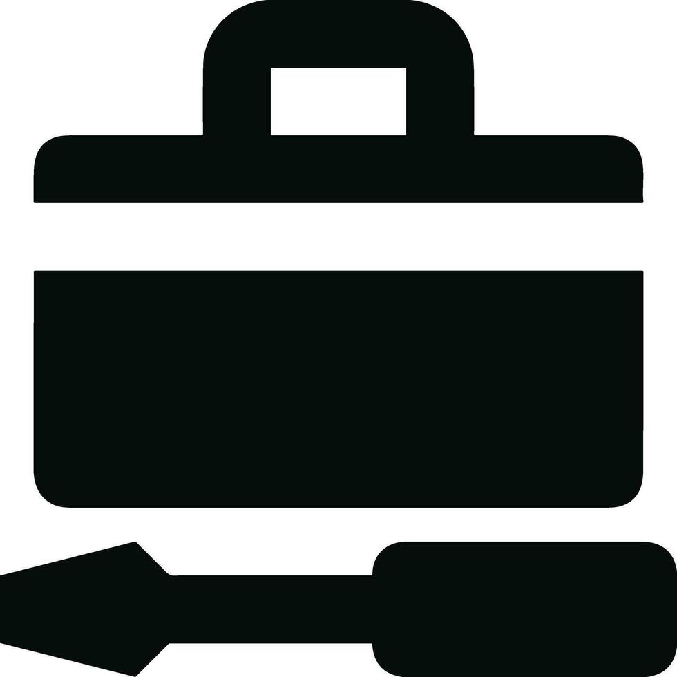 Screwdriver repair icon symbol vector image. Illustration of the fix toolkit design image. EPS 10