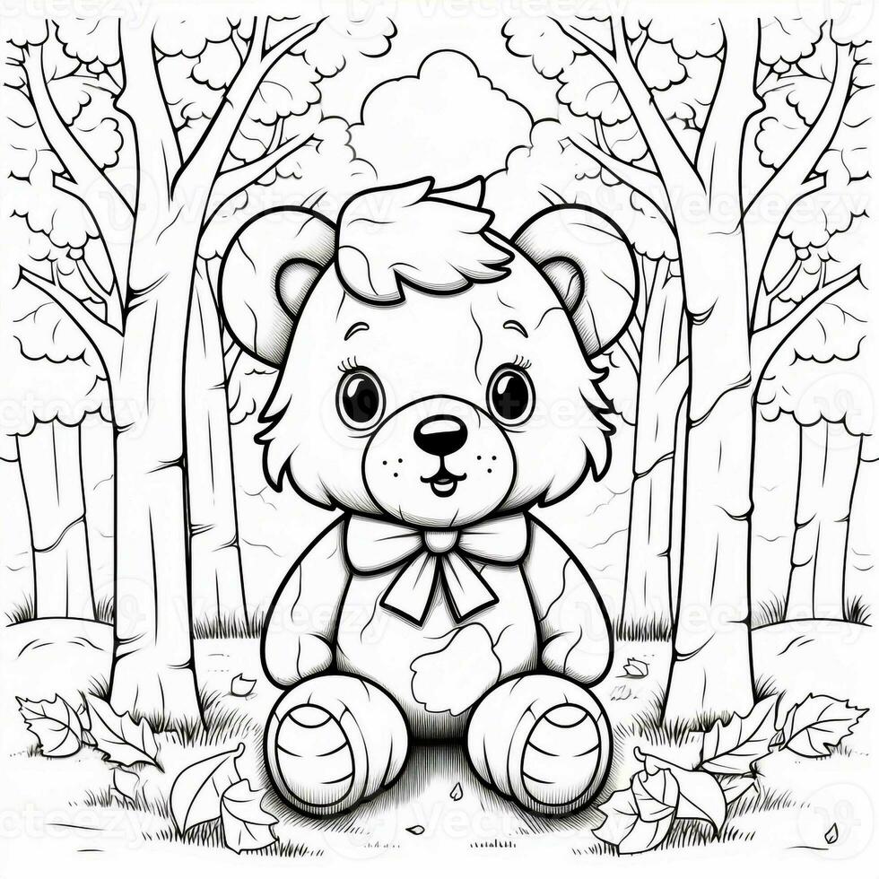 Fall Coloring Pages photo