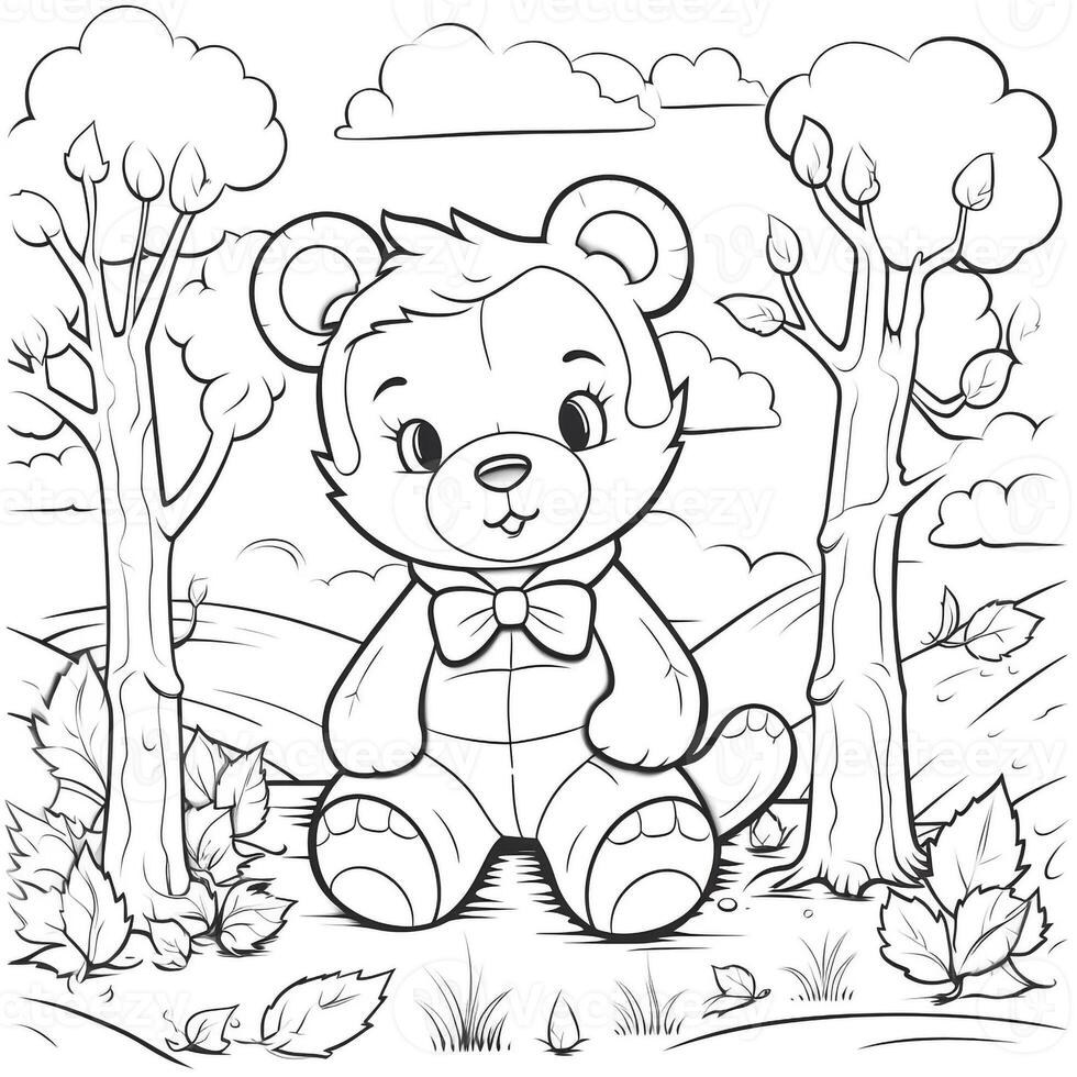 Fall Coloring Pages photo