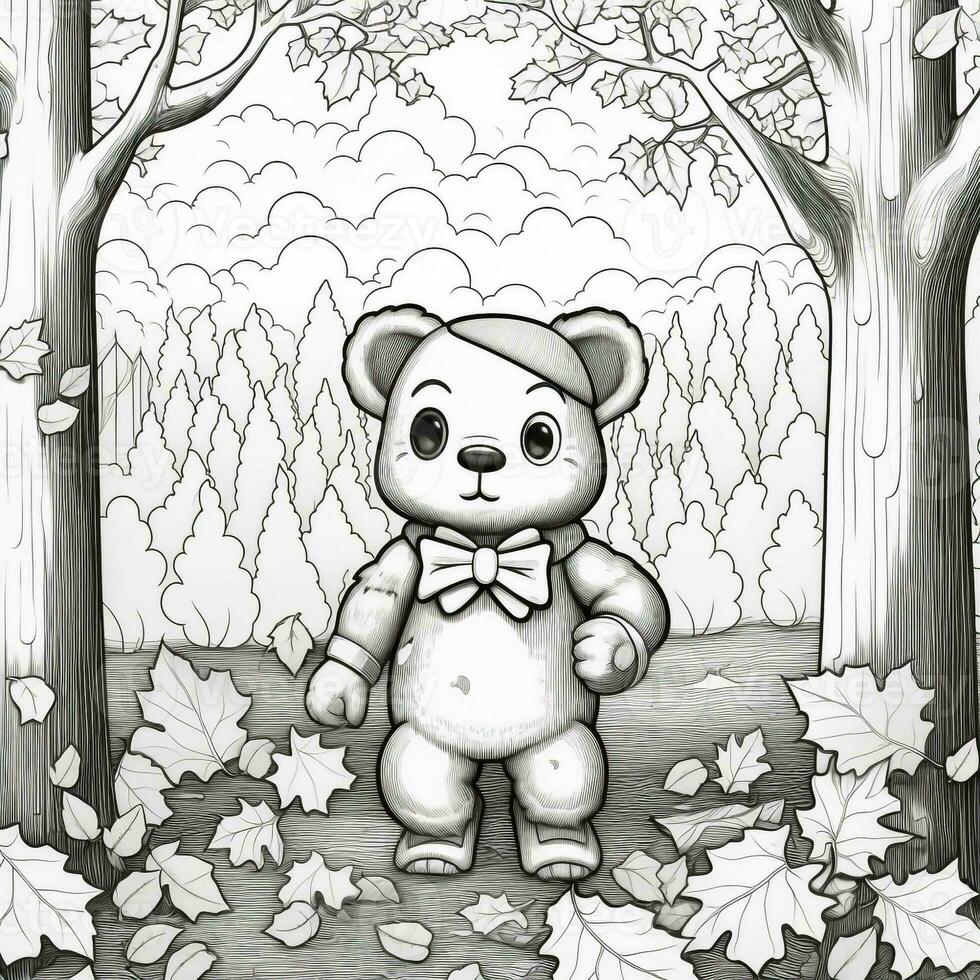 Fall Coloring Pages photo