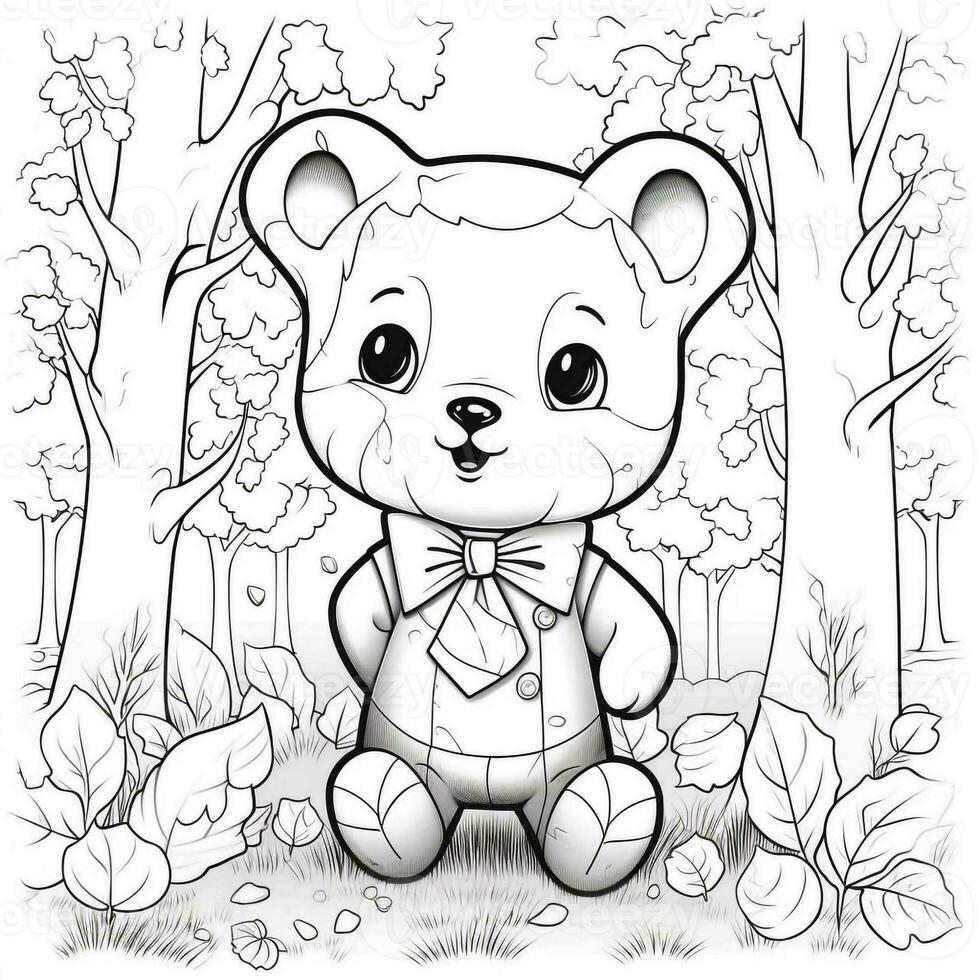 Fall Coloring Pages photo