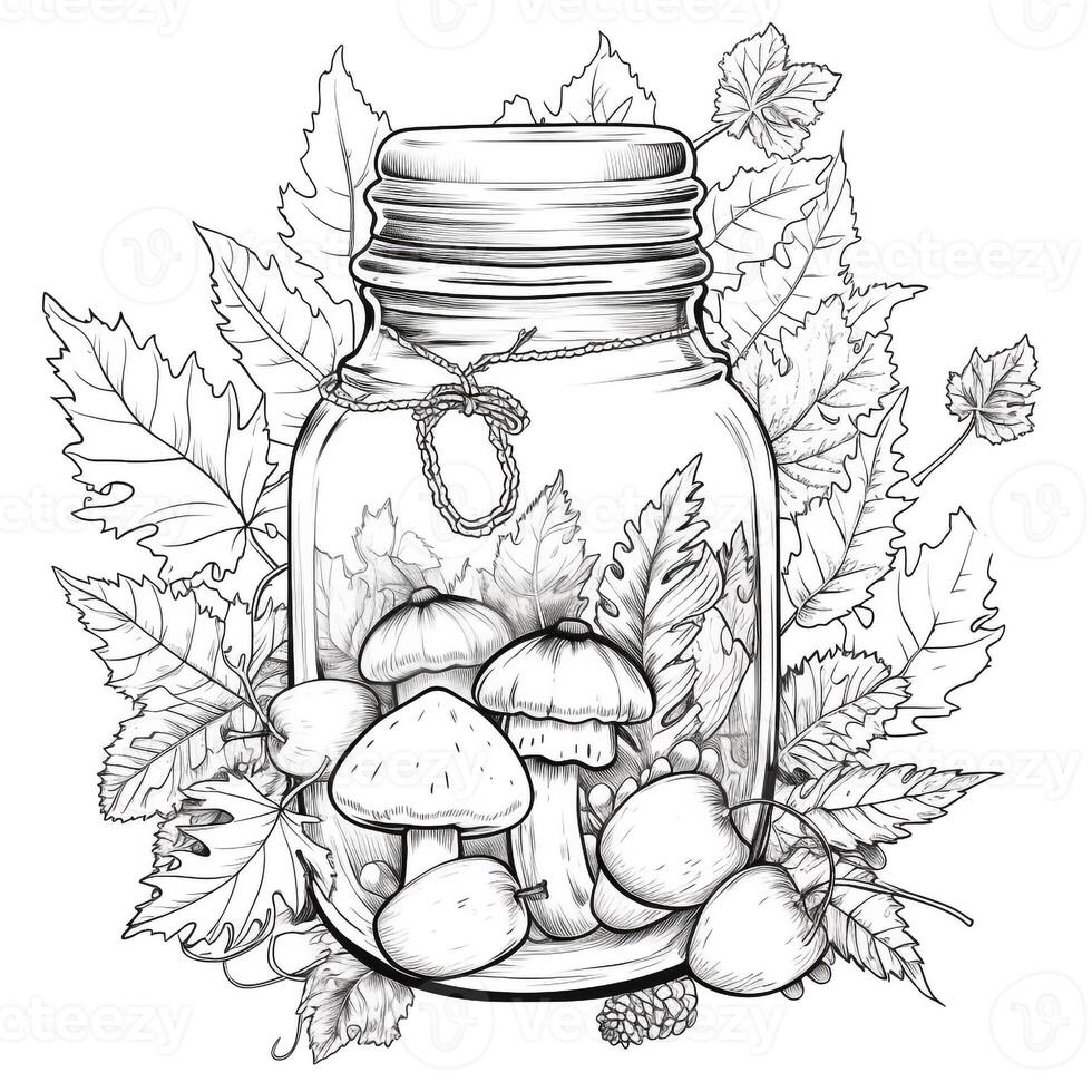 Fall Coloring Pages photo