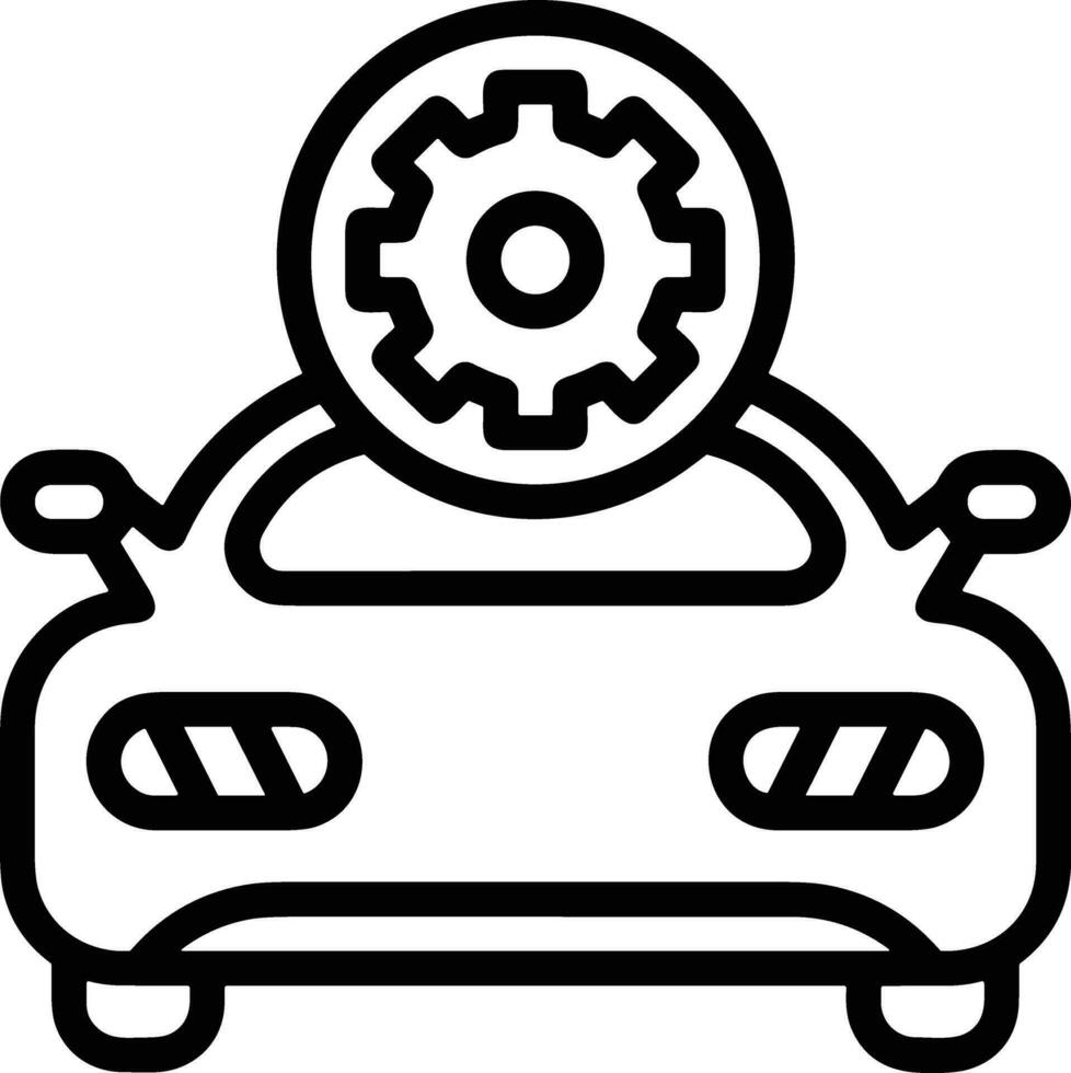 Screwdriver repair icon symbol vector image. Illustration of the fix toolkit design image. EPS 10