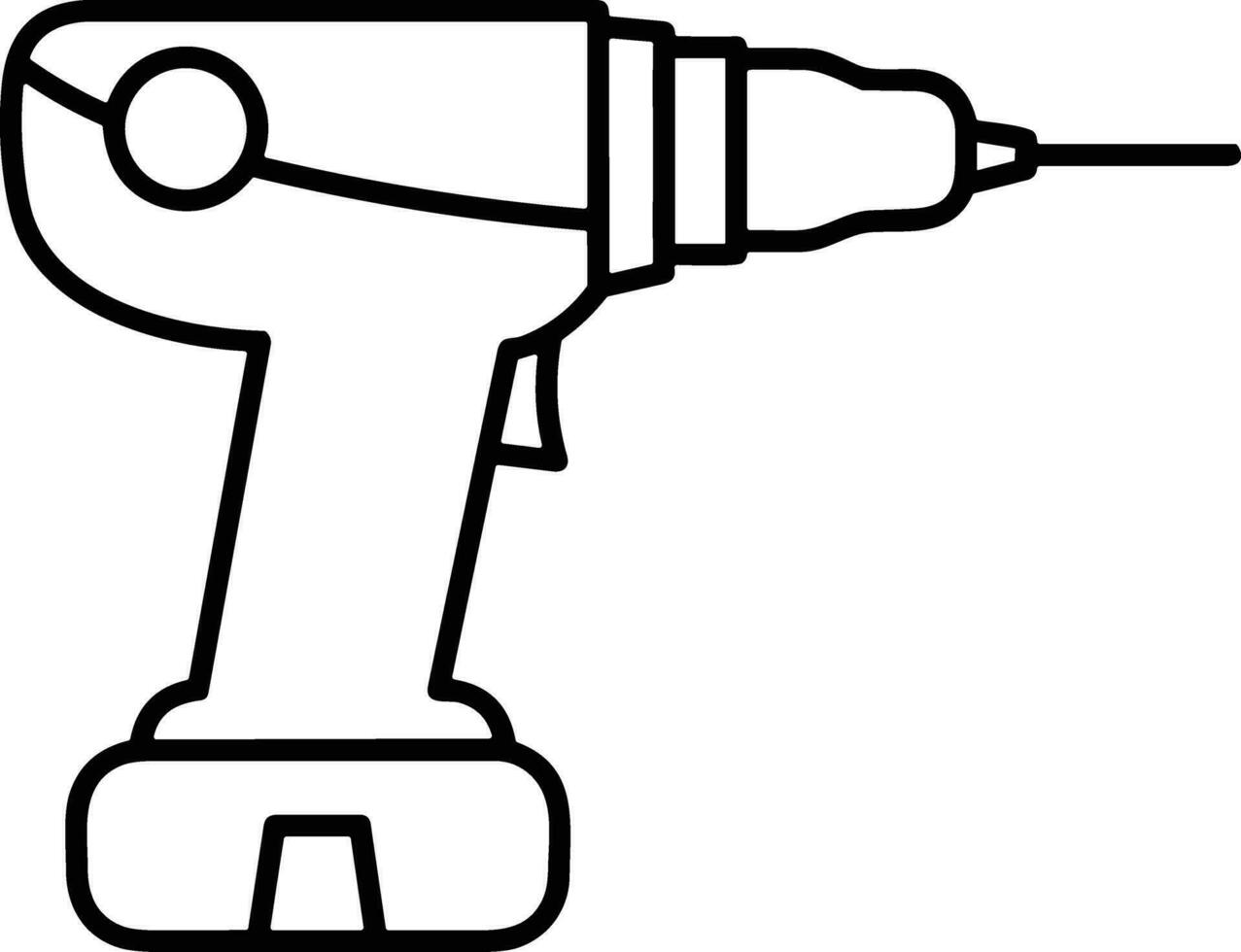 Screwdriver repair icon symbol vector image. Illustration of the fix toolkit design image. EPS 10