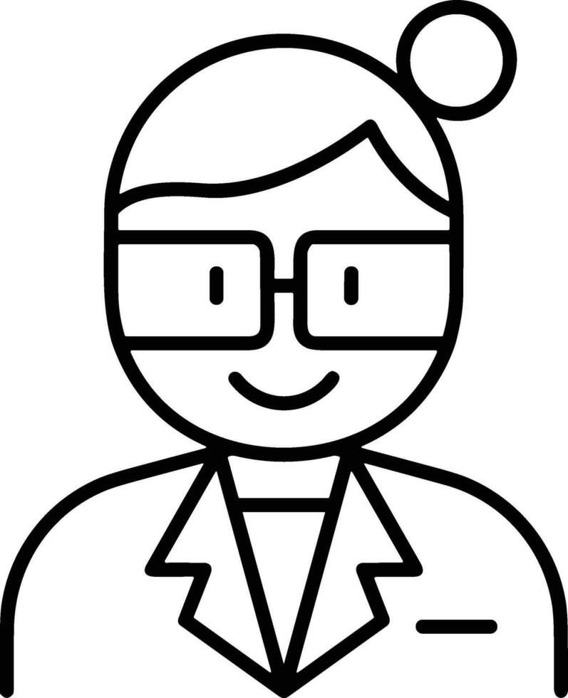 Teacher icon symbol vector image. Illustration of the training business school classroom icon design image