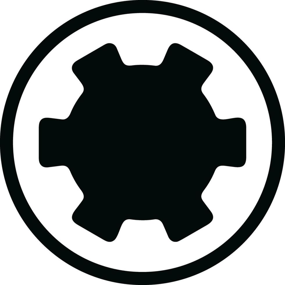 Screwdriver repair icon symbol vector image. Illustration of the fix toolkit design image. EPS 10