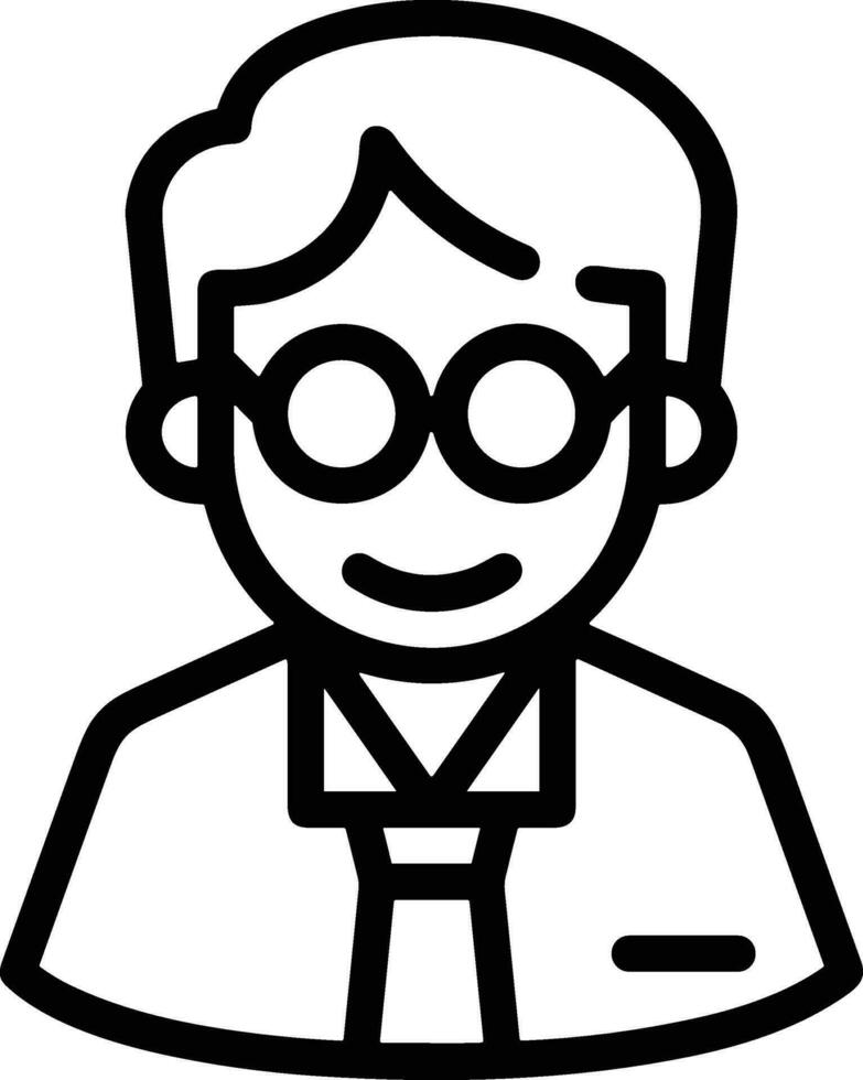 Teacher icon symbol vector image. Illustration of the training business school classroom icon design image