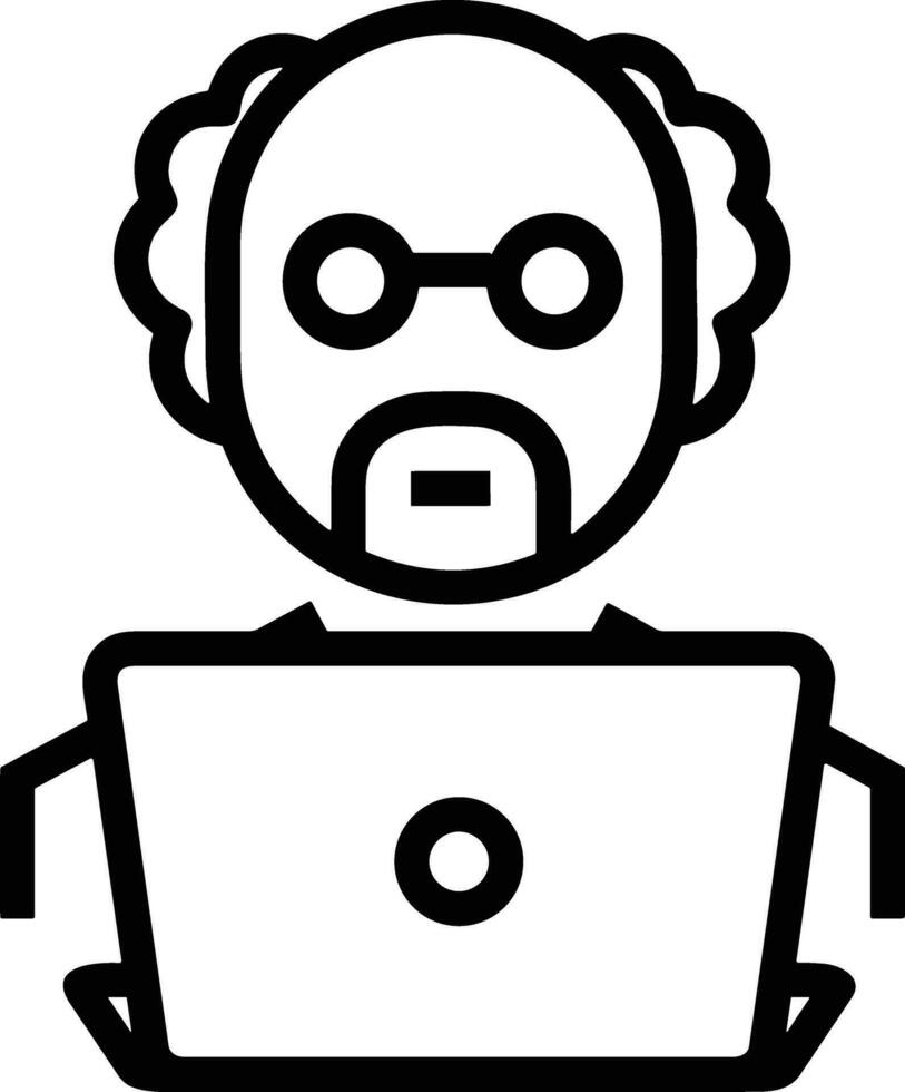 Teacher icon symbol vector image. Illustration of the training business school classroom icon design image