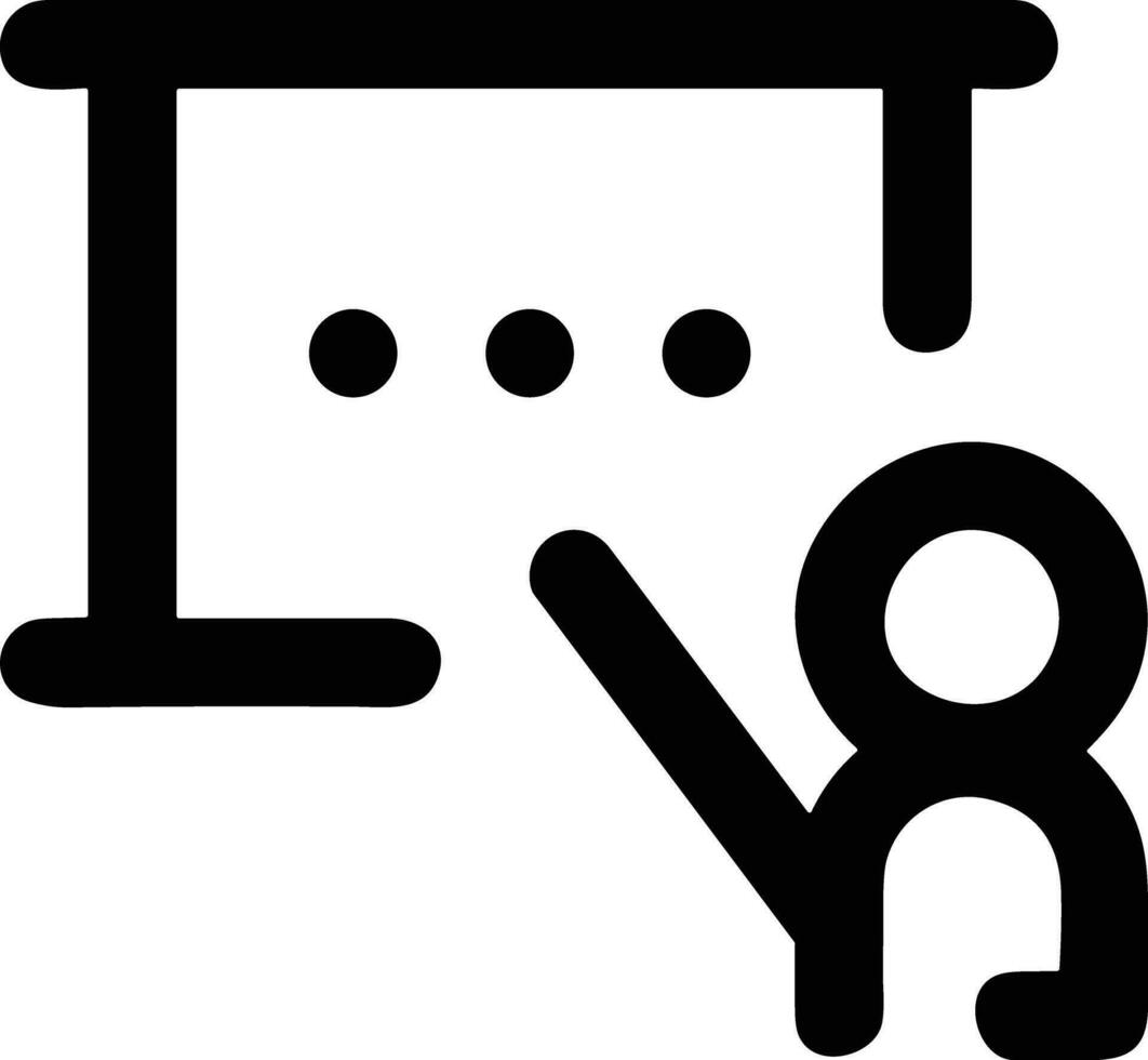 Teacher icon symbol vector image. Illustration of the training business school classroom icon design image