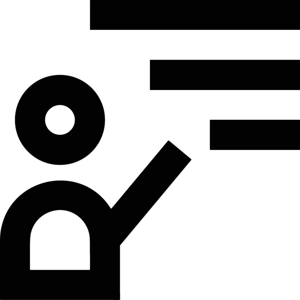 Teacher icon symbol vector image. Illustration of the training business school classroom icon design image