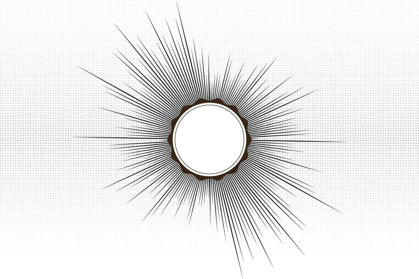 Hand Drawn Comic Abstract Motion Speed Line Zoom Effect Backgroundd vector