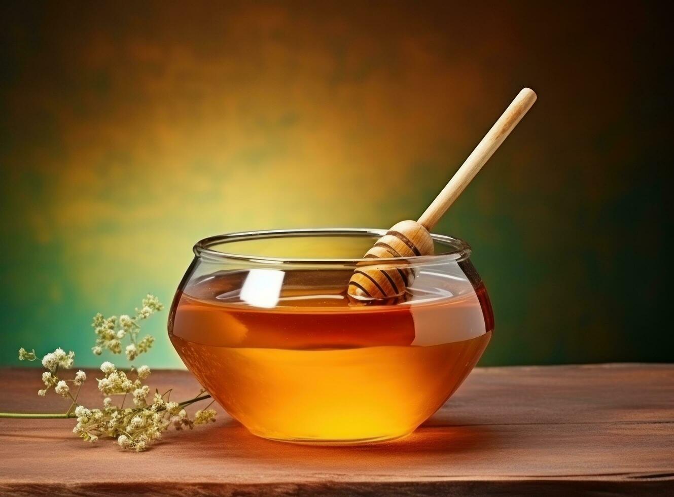 Golden honey background photo