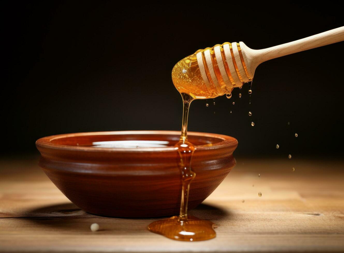 Golden honey background photo