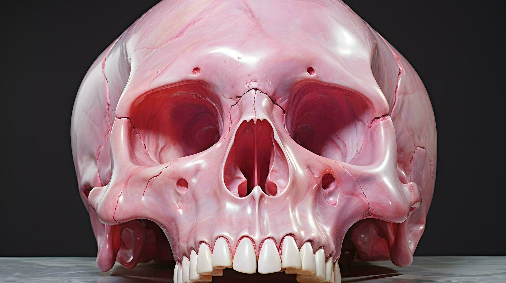 Skull illustration background wallpaper design, day of the dead, Dia de Muertos photo