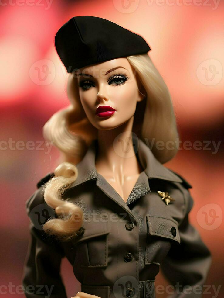 Barbie doll in a costume photo
