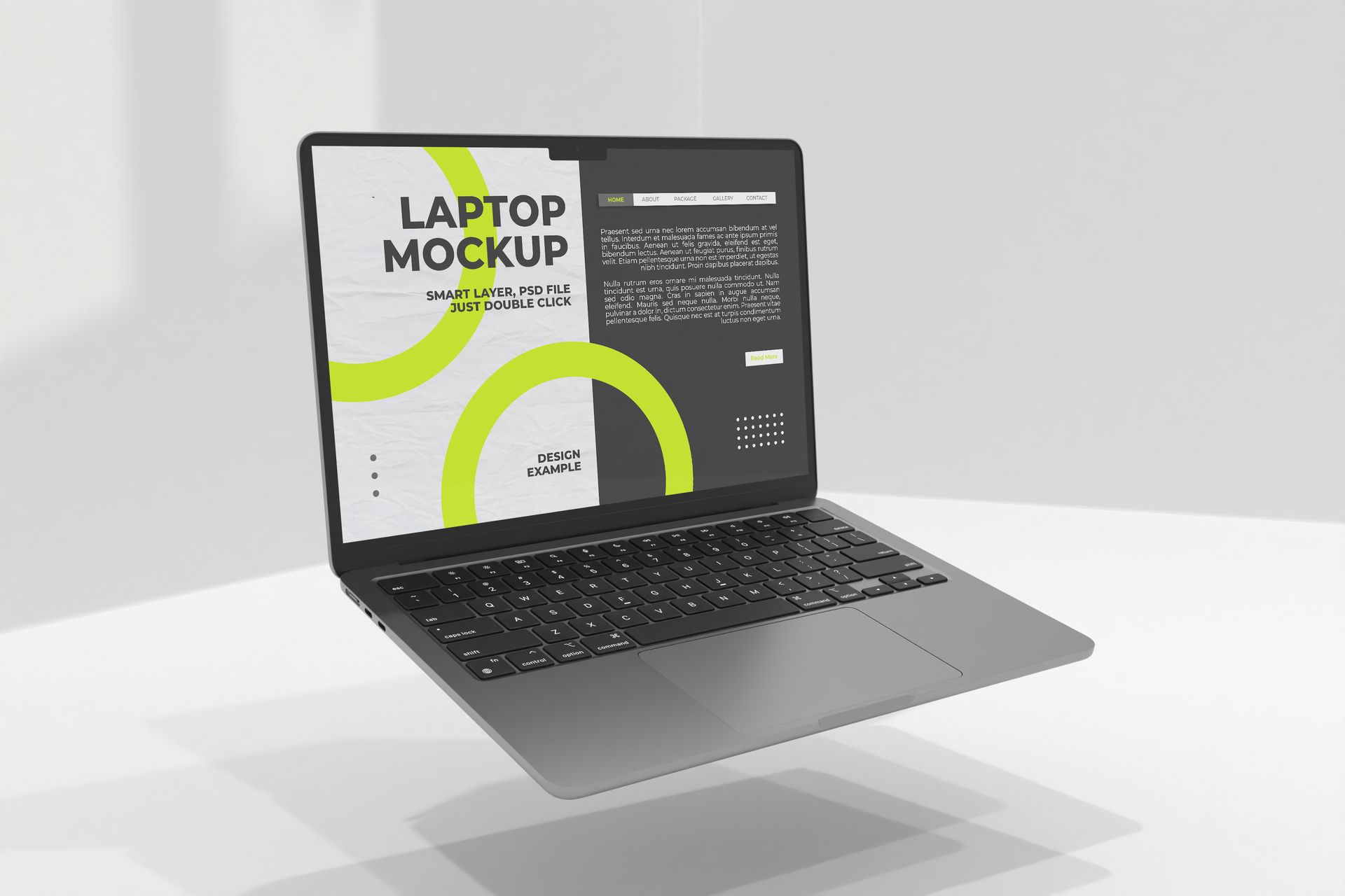 Laptop Display Design Mockup 26604169 PSD