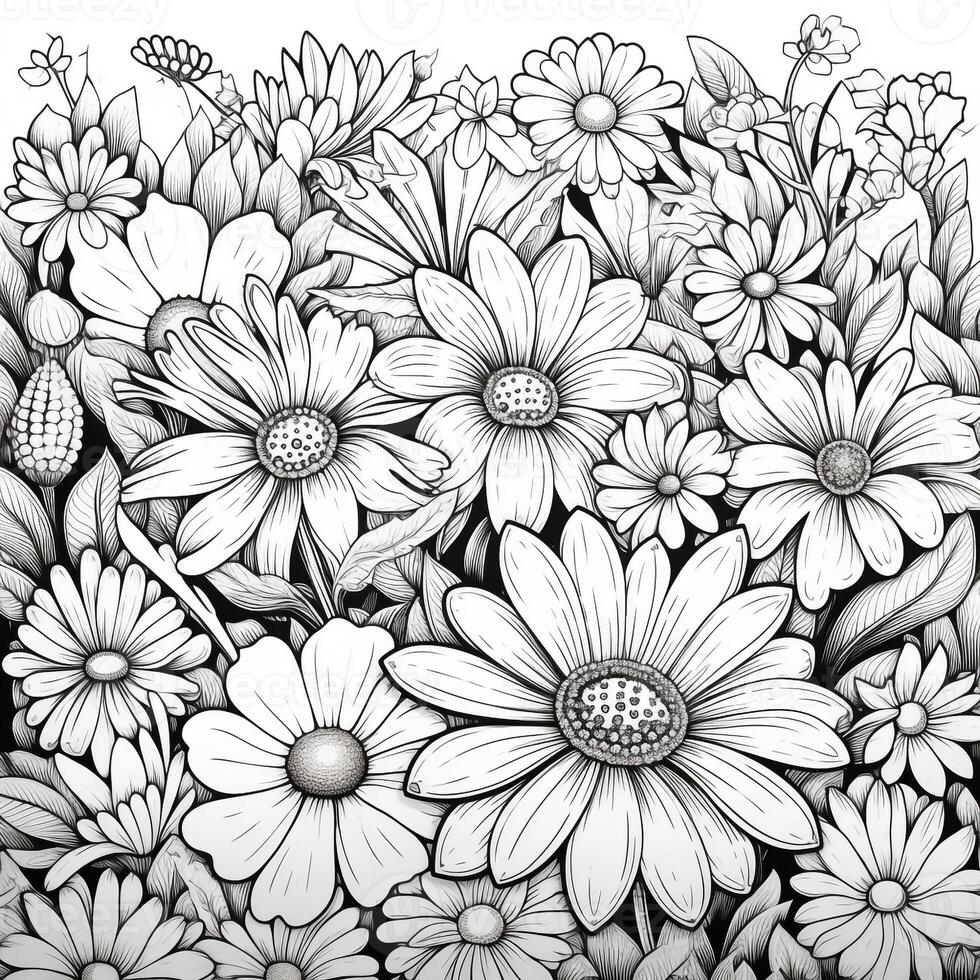 Garden Coloring Pages photo